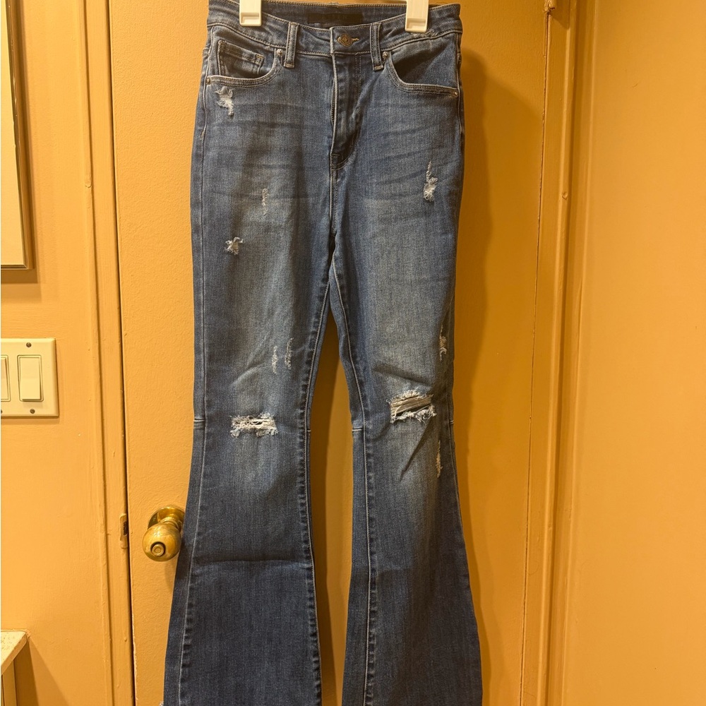 Classic Blue Flare Jeans